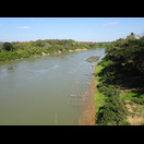 Der Nam Ngum, ein bedeutender Zufluss zum Mekong